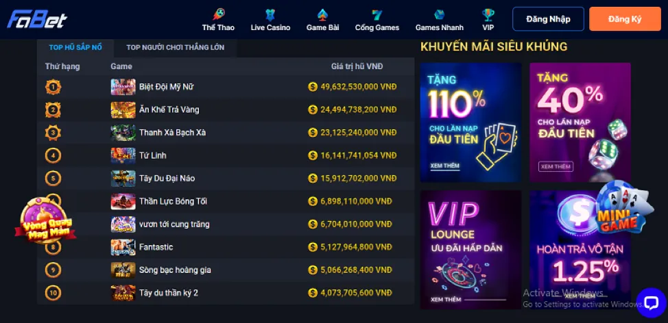 Chương trình VIP sodo casino daily